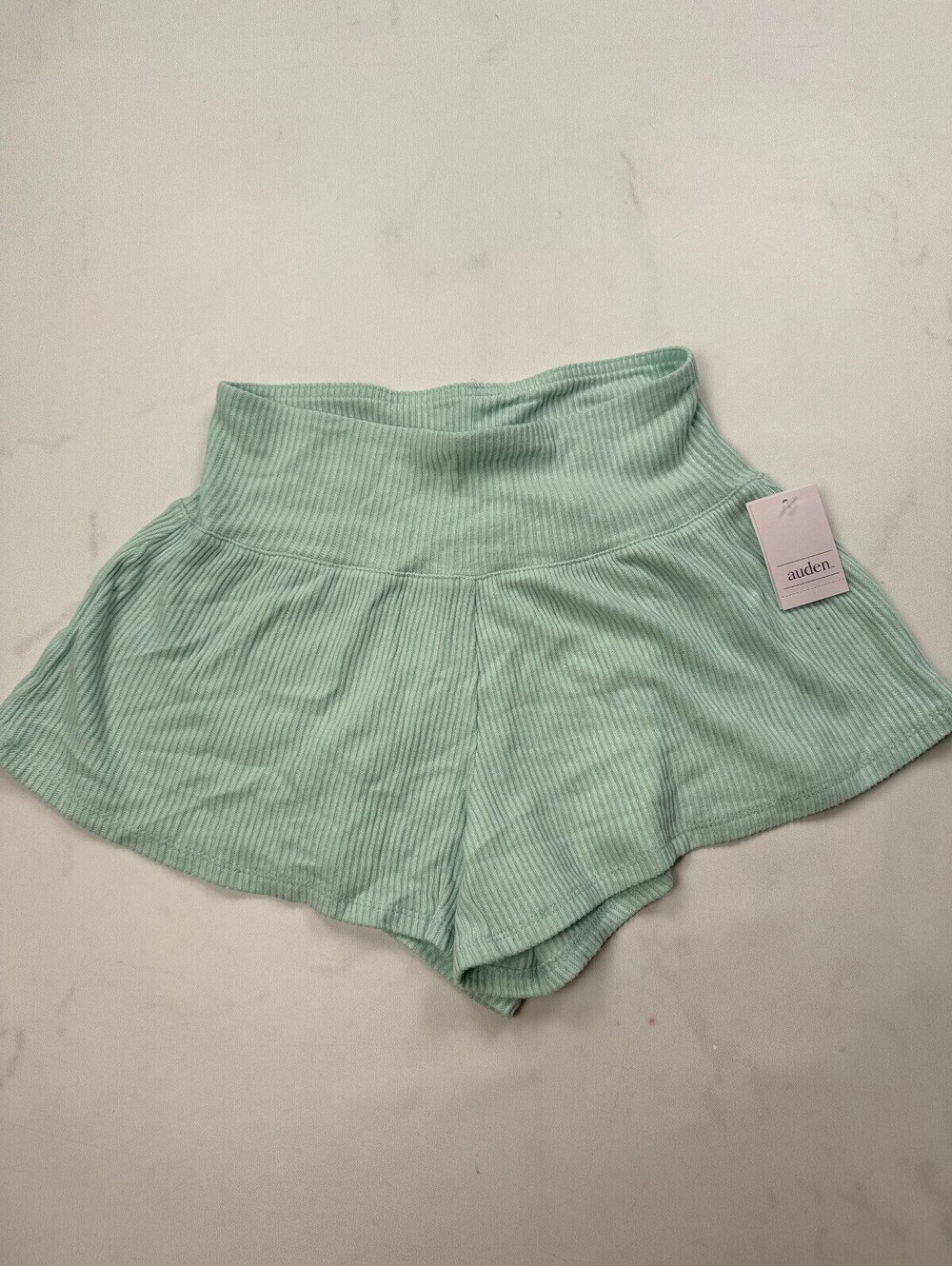 Auden Athletic Shorts Mint Current Cozy Weekend Ready - Womens S
